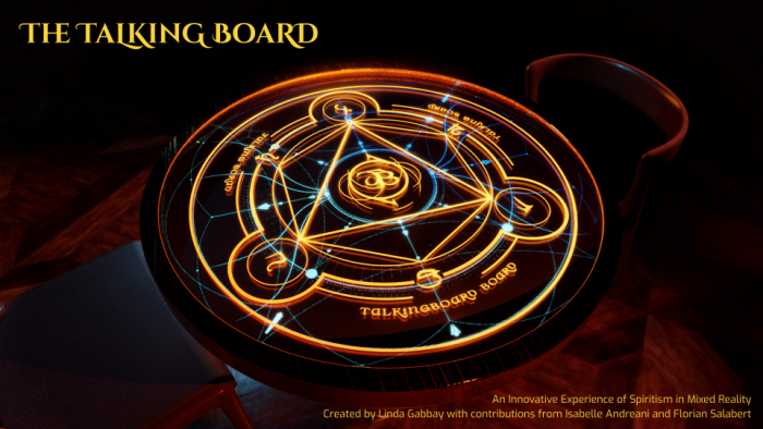 The Talking Board - Couverture 2024